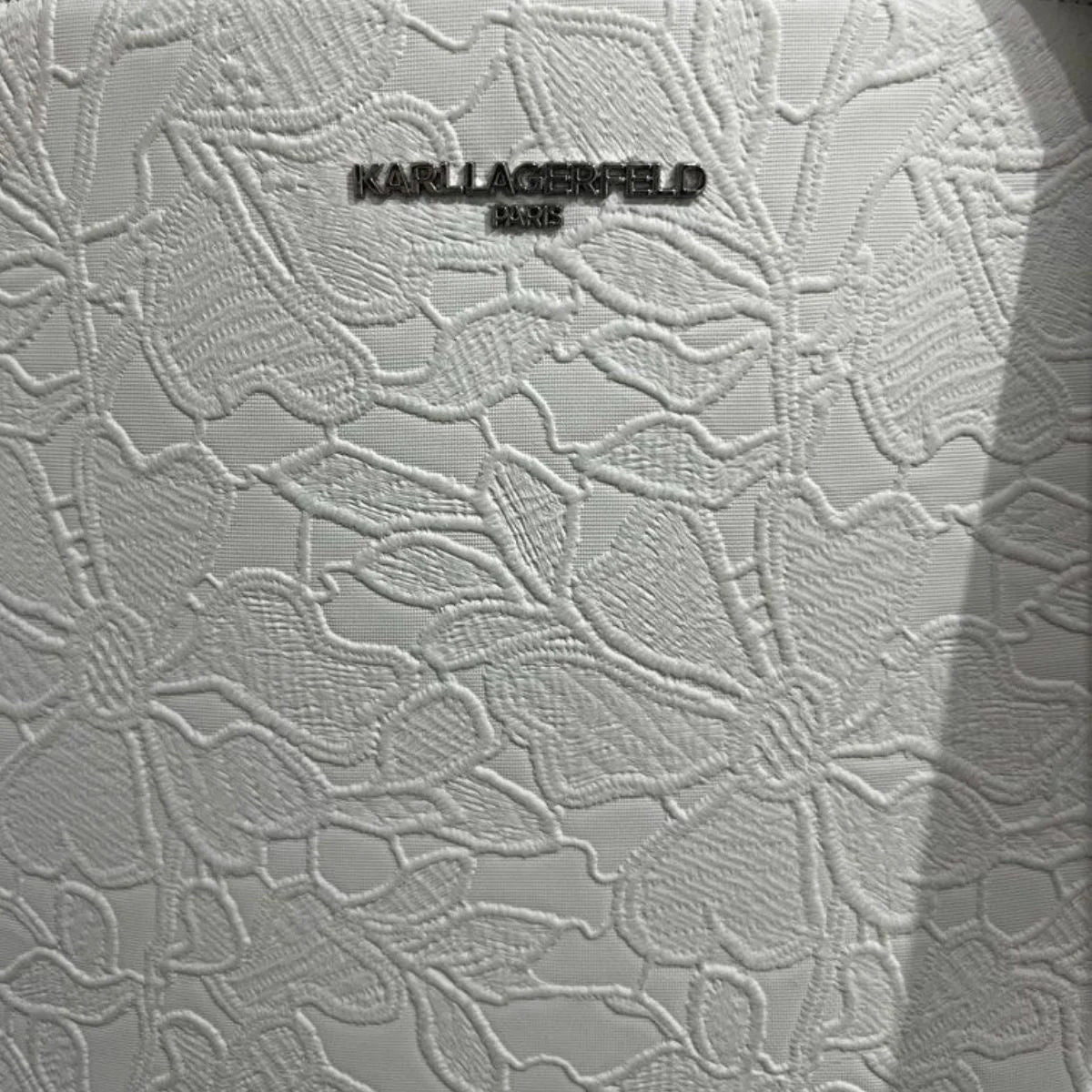 Karl Lagerfeld Paris Nouveau Tote Crossbody Women - WHT - White