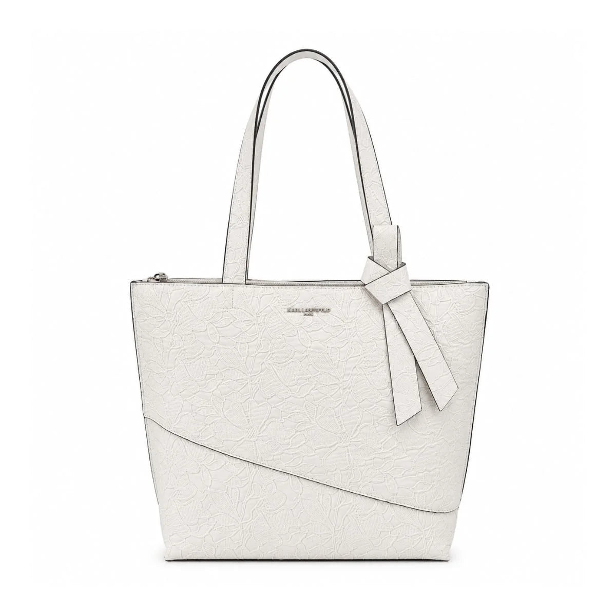 Karl Lagerfeld Paris Nouveau Tote Crossbody Women - WHT - White