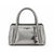 Karl Lagerfeld Paris Nouvelle Medium Satchel Bag - SLV - Silver