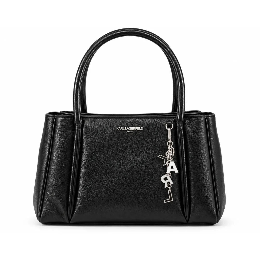 Karl Lagerfeld Paris Nouvelle Tote Bag - BLK - Black