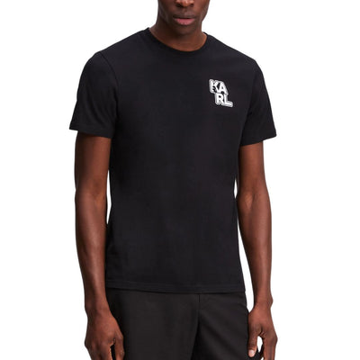 Karl Lagerfeld Paris Organic Cotton T-Shirt ASM17001100-BLK