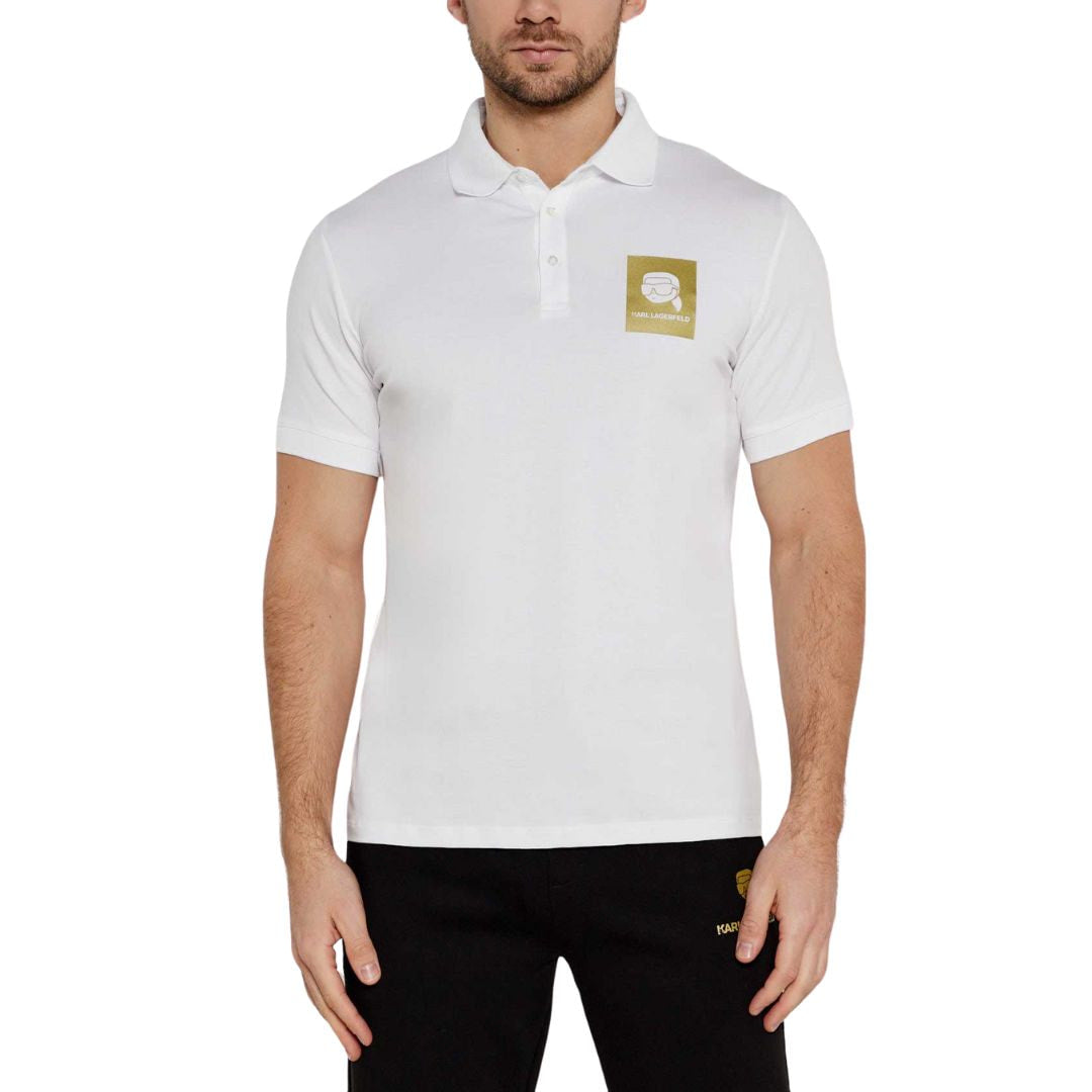 Karl Lagerfeld Paris Polo shirt 745460 551235 - WHT - M / White