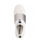 KARL LAGERFELD PARIS Remmy Slip On Low Top Sneakers Women - WHT