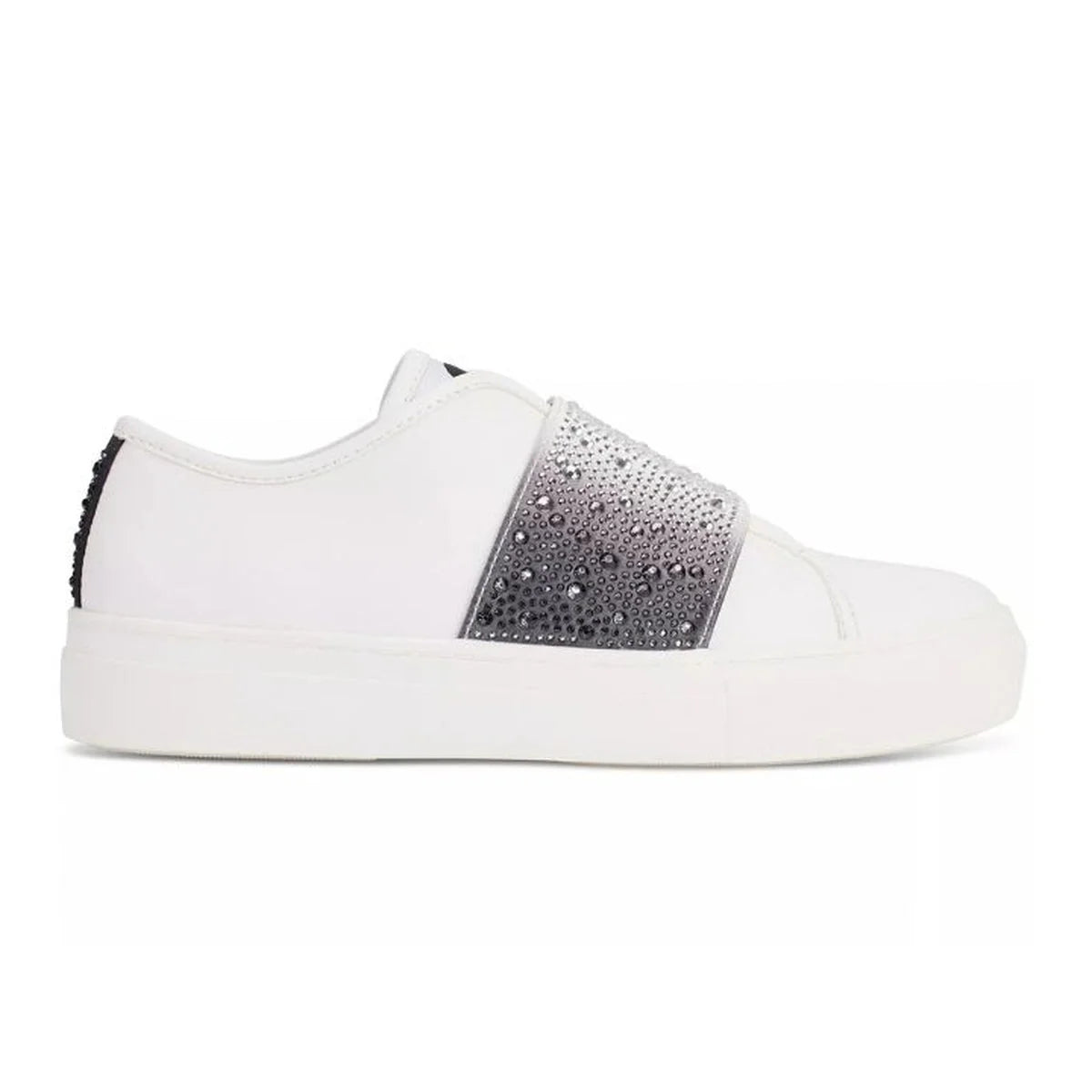 KARL LAGERFELD PARIS Remmy Slip On Low Top Sneakers Women - WHT - White / 35