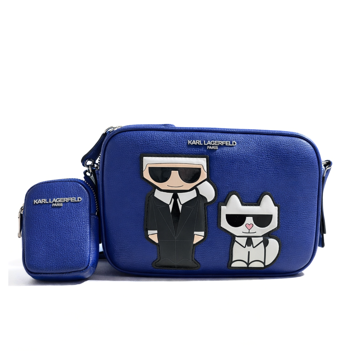 Karl Lagerfeld Paris Satche Crossbody - NVY - Navy