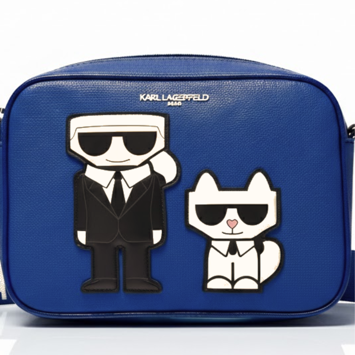 Karl Lagerfeld Paris Satche Crossbody - NVY - Navy