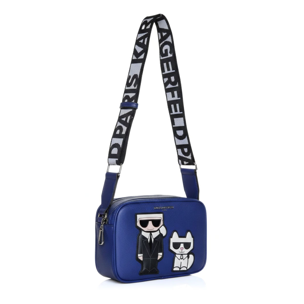 Karl Lagerfeld Paris Satche Crossbody - NVY - Navy