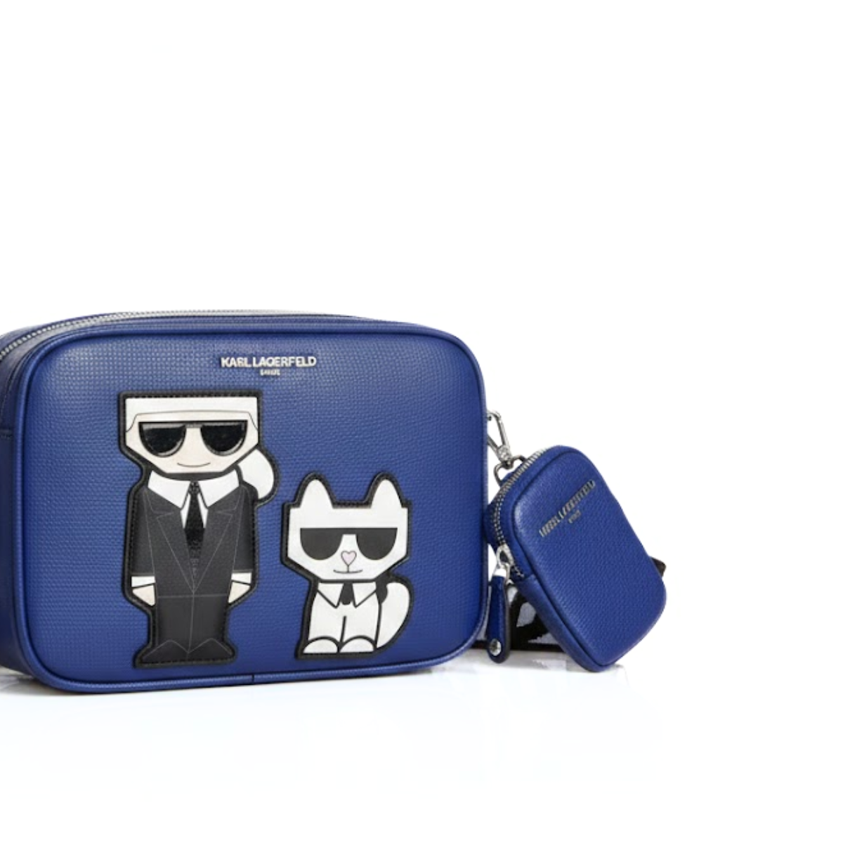 Karl Lagerfeld Paris Satche Crossbody - NVY - Navy