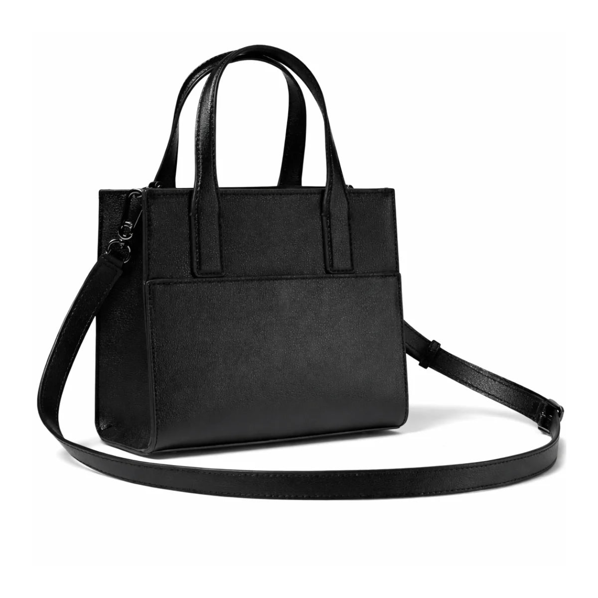 Karl Lagerfeld Paris Satchel With Logo Handbag - BLK - Black