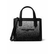 Karl Lagerfeld Paris Satchel With Logo Handbag - BLK - Black