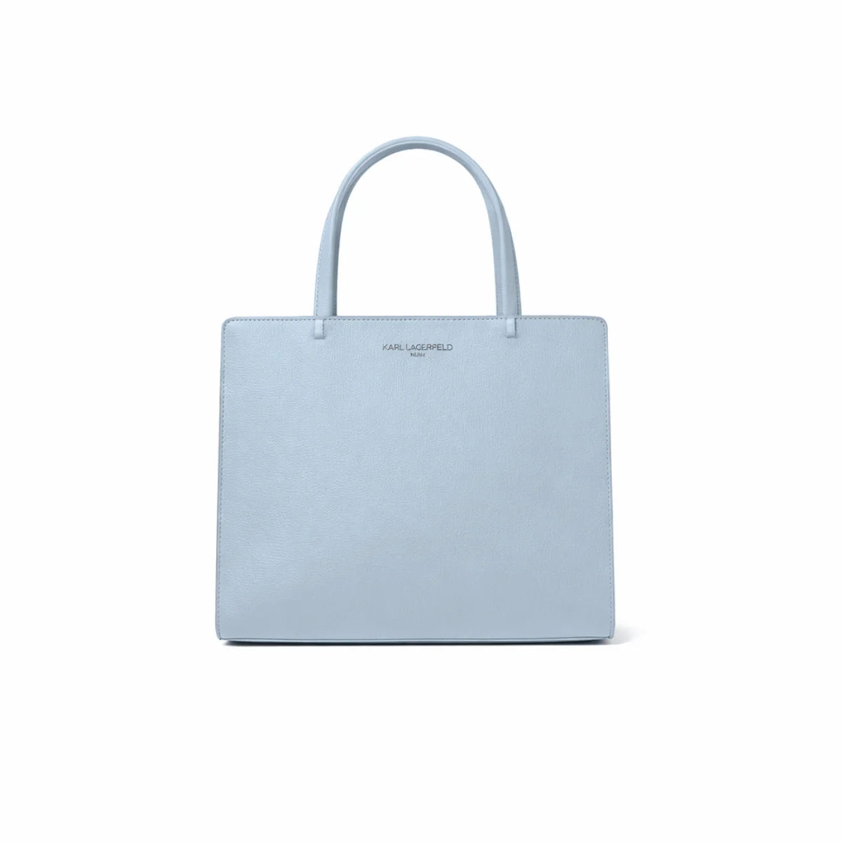 Karl Lagerfeld Paris Satchel With Logo Handbag - SKY - SKY