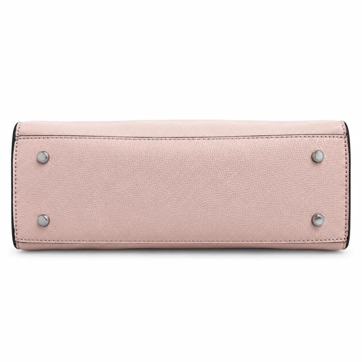 Karl Lagerfeld Paris Scalloped Satchel Bag - LGY - Light Gray
