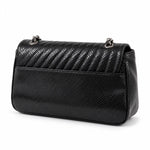 Karl Lagerfeld Paris Shoulder Crossbody Handbag Bag -BLK - Black