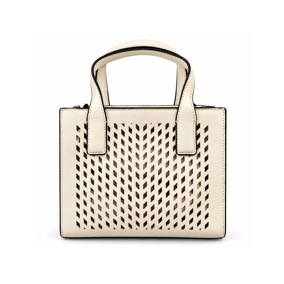 Karl Lagerfeld Paris Small Tote Bag- OFFWHT - Off White
