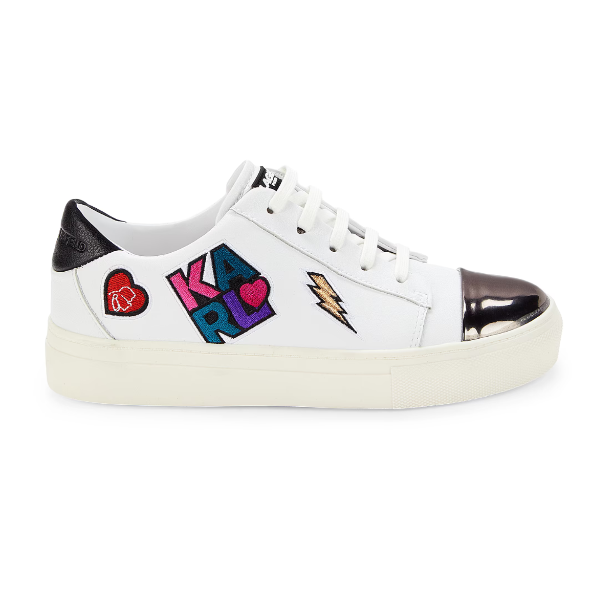KARL LAGERFELD PARIS Tennis Sneakers Women - WHT