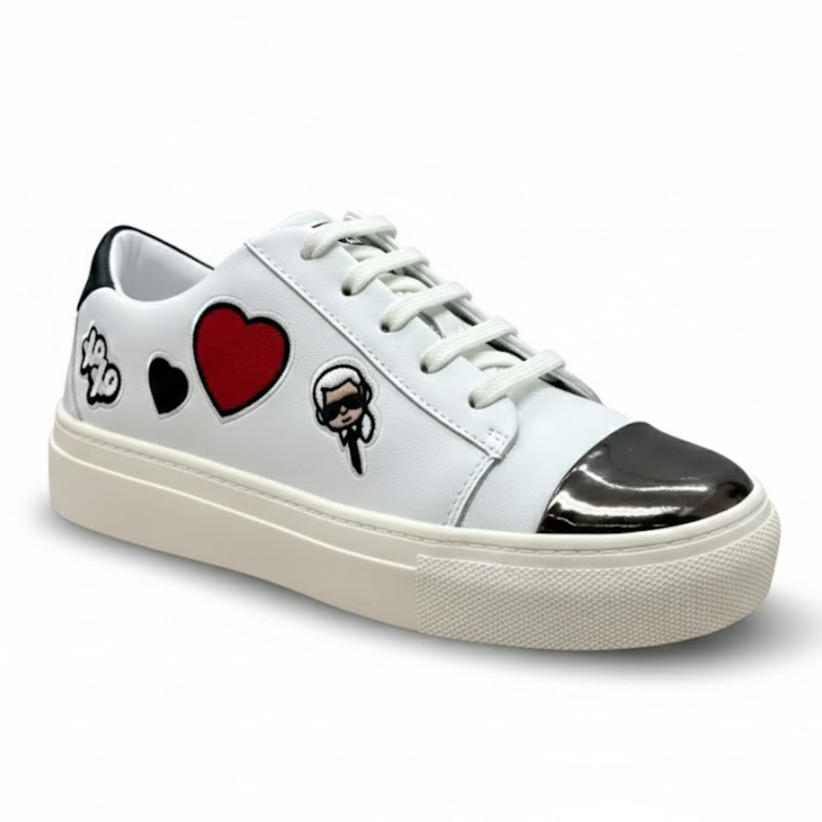 KARL LAGERFELD PARIS Tennis Sneakers Women - WHT