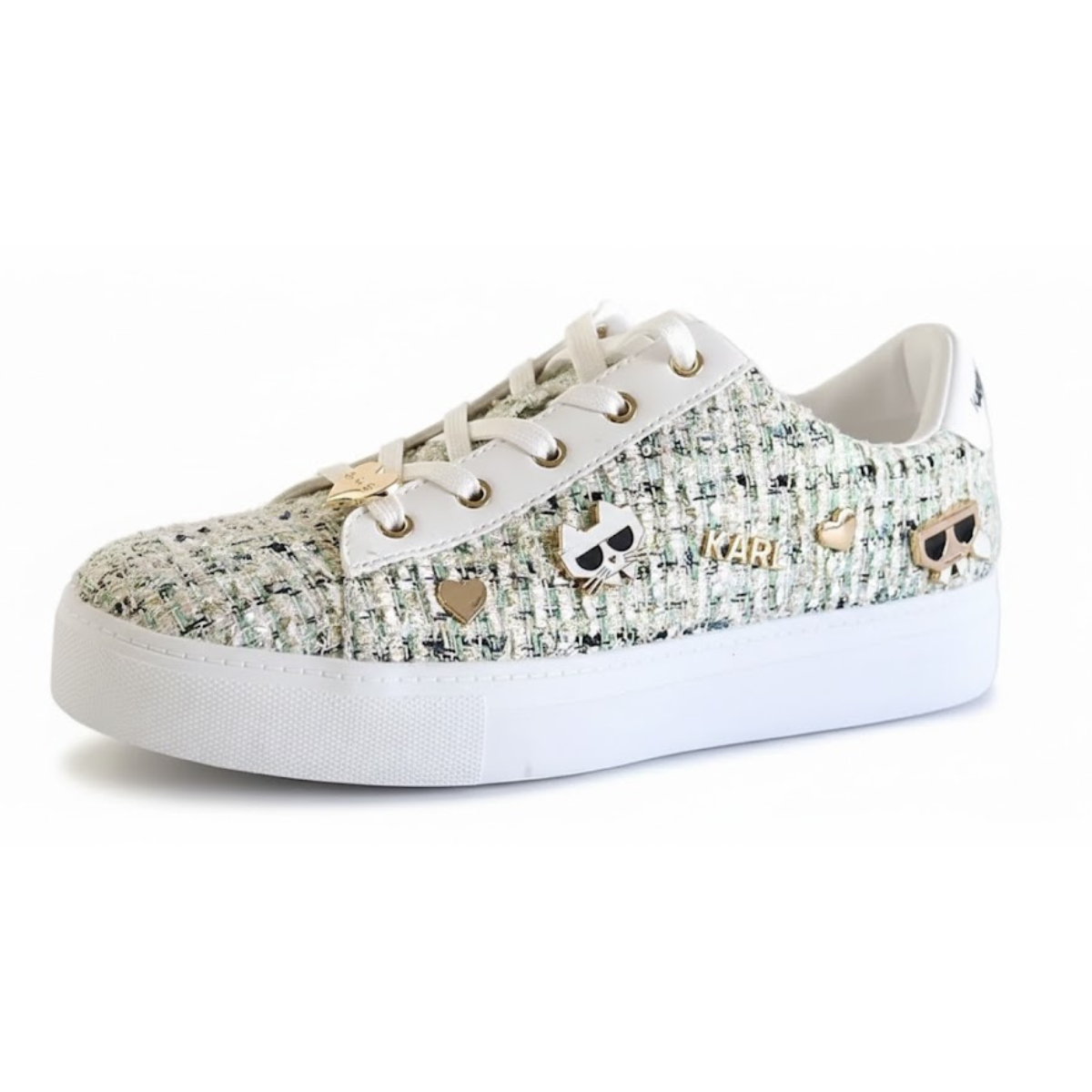 KARL LAGERFELD PARIS Tennis Sneakers Women - WHTMNT