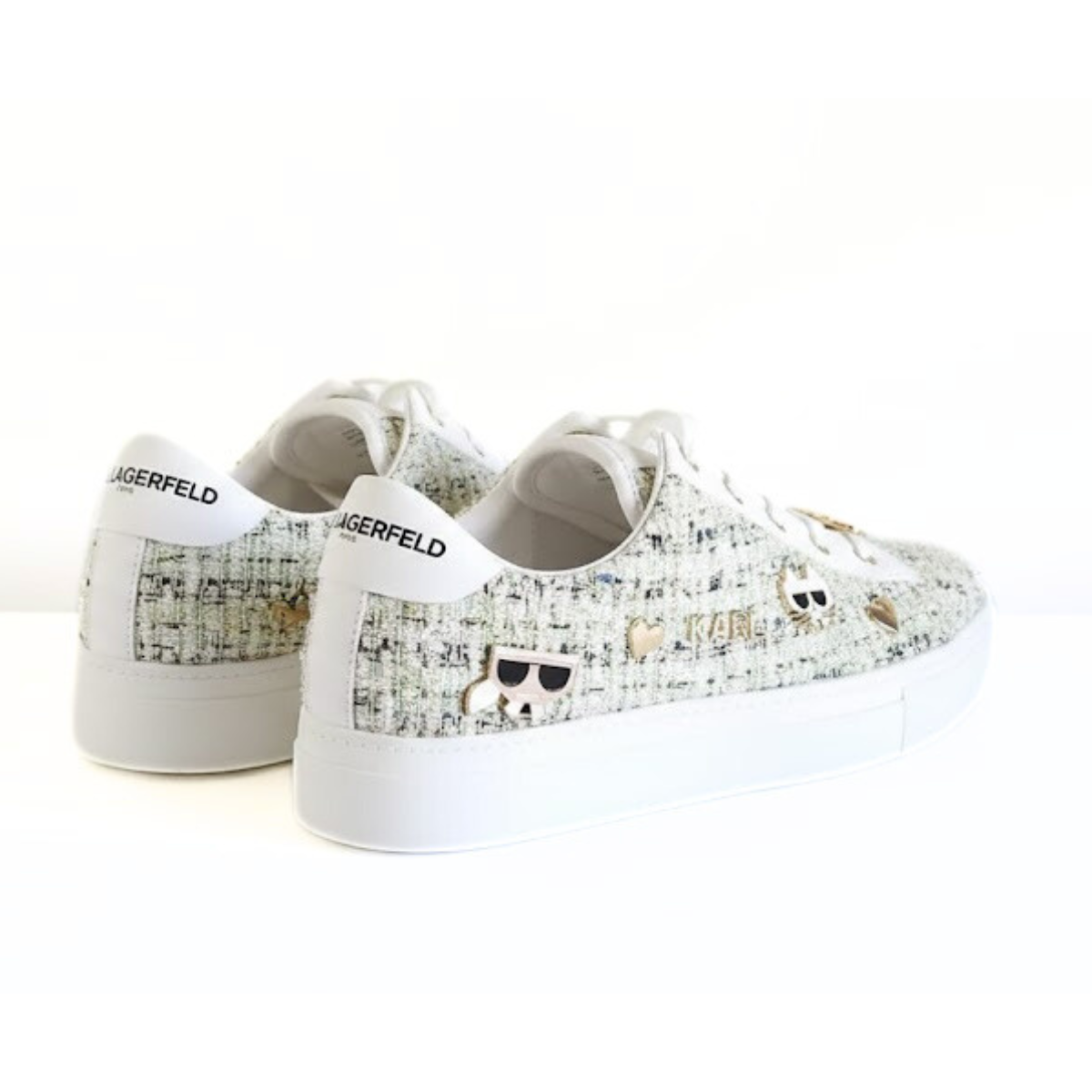 KARL LAGERFELD PARIS Tennis Sneakers Women - WHTMNT