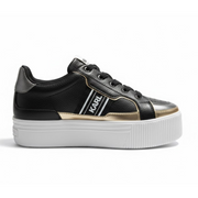 KARL LAGERFELD PARIS Violet Leather Sneakers Women - BLK - Black / 35