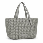 Karl Lagerfeld Paris Weave Large Tote Bag Women - GRY - Grey