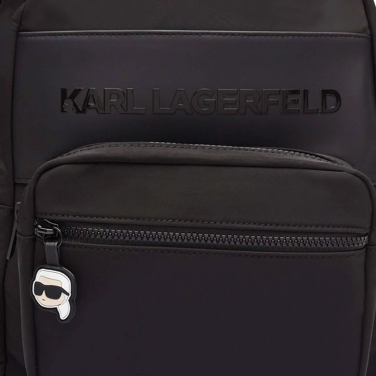Karl Lagerfeld Paris with embossed logo Backpack Women - BLK - Black