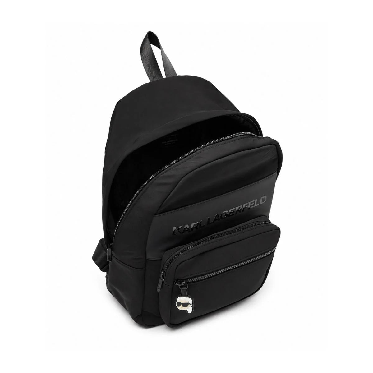 Karl Lagerfeld Paris with embossed logo Backpack Women - BLK - Black