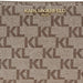 Karl Lagerfeld Paris Zip Around Wallet Women - BEG - Beige - Accessories