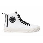 KARL LAGERFELD PARIS Zipper Logo High-Top Sneakers Men - WHT - White / 40