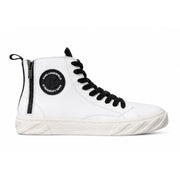 KARL LAGERFELD PARIS Zipper Logo High-Top Sneakers Men - WHT - White / 40