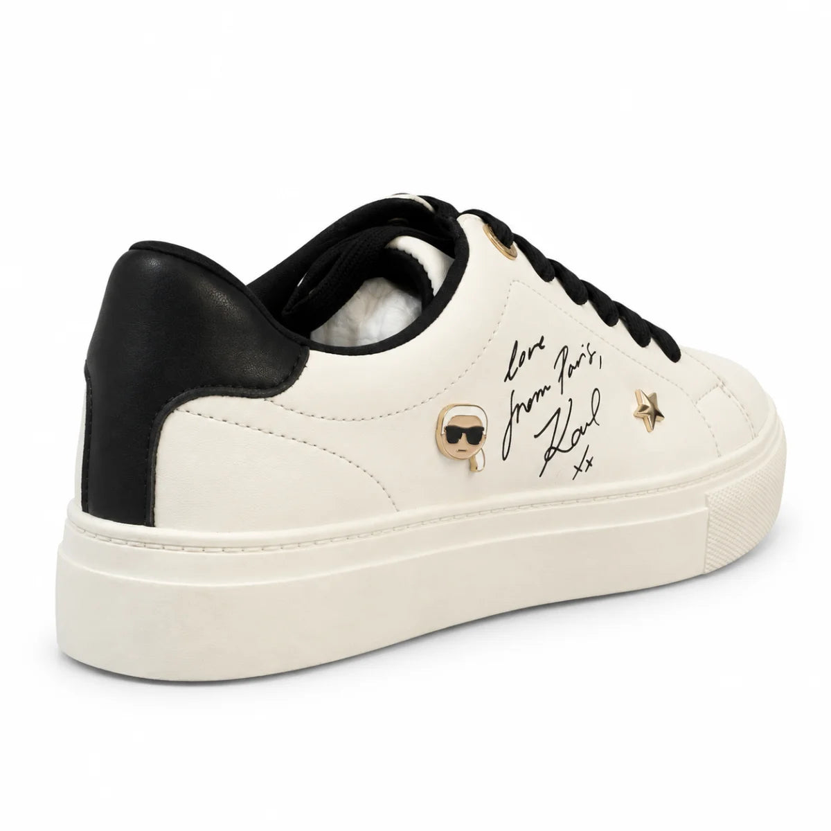KARL LAGERFELD PARISCate Cate Pins Sneakers Women - WHT