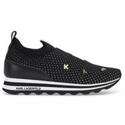 KARL LAGERFELD PARISCate Marje Slip-On Sneakers Women - BLK - Black / 35