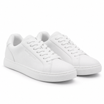 Karl Lagerfeld Paris Avenix Low Profile Embossed Logo Sneakers Men - WHT