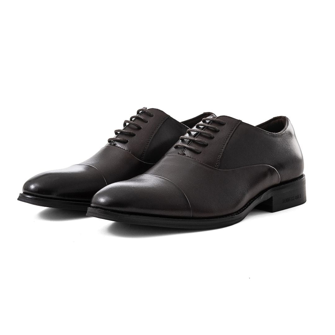 Kenneth Cole New York Cap Toe Oxford Men - BRN - Brown / 40