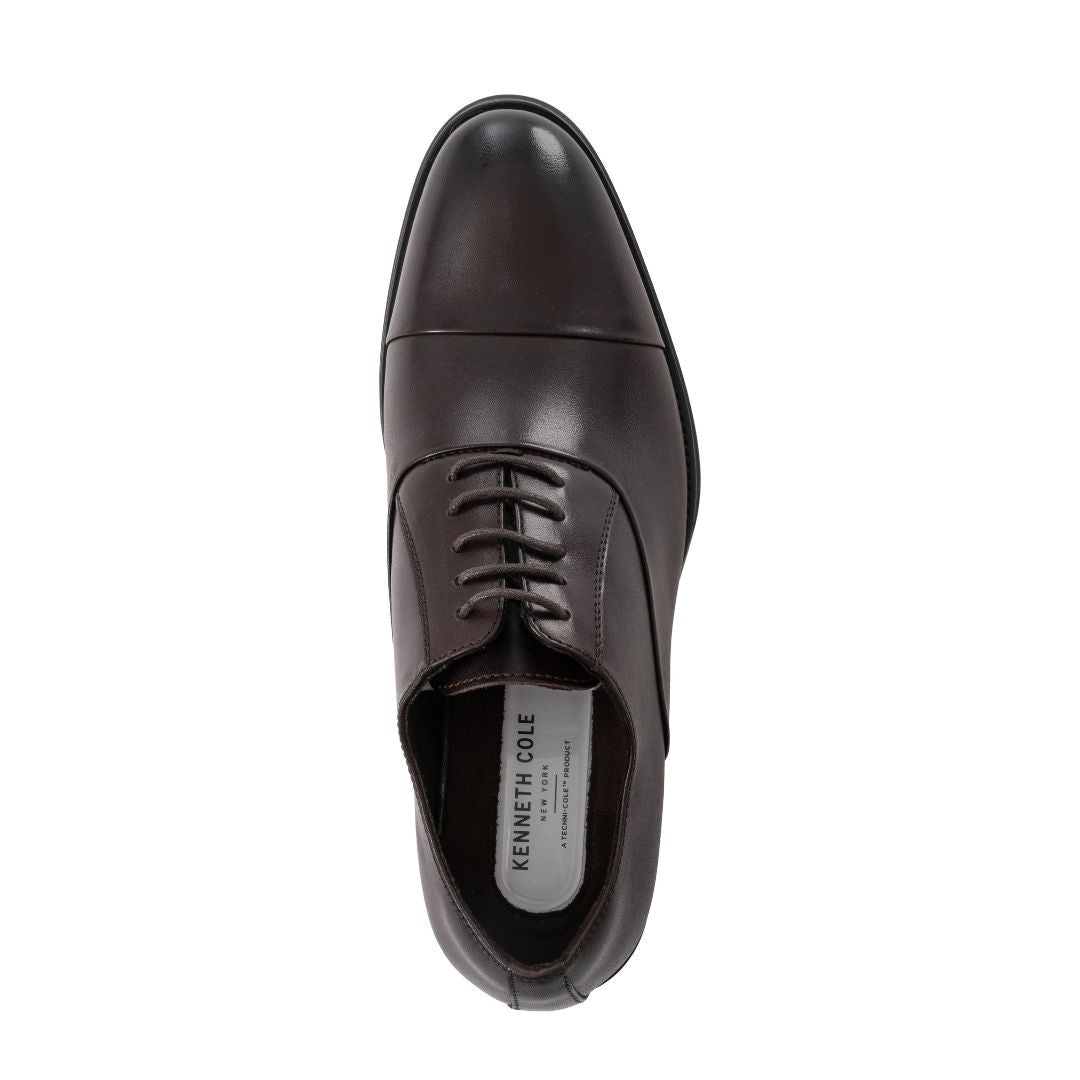 Kenneth Cole New York Cap Toe Oxford Men - BRN