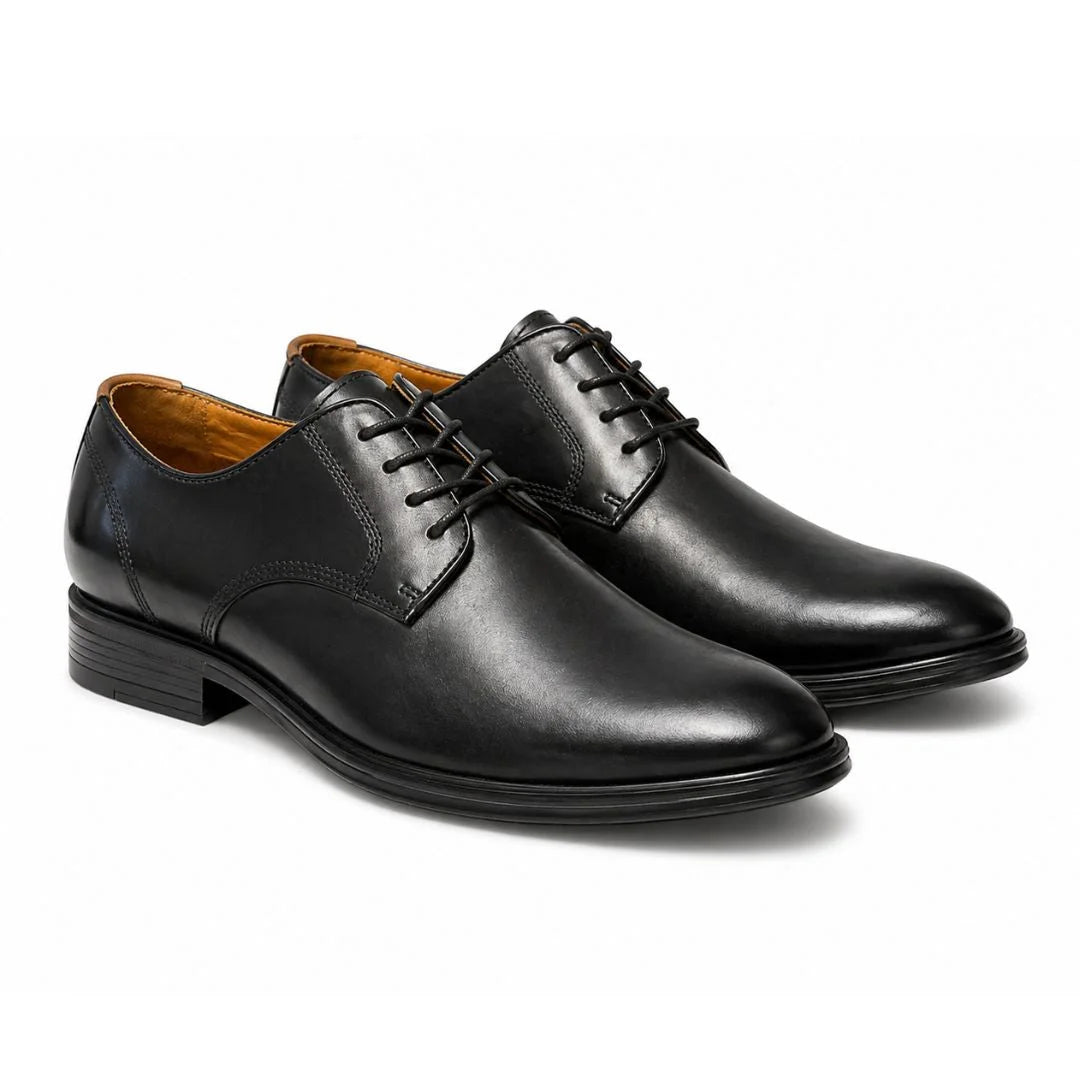 Kenneth Cole New York Capital Plain Lace Oxford Men - BLK - Black / 40