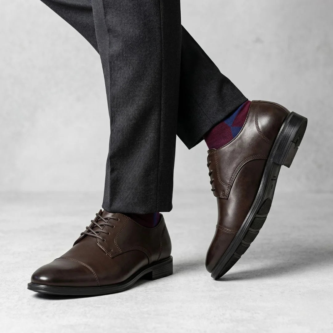 Kenneth Cole New York Capital Toe Oxford Men - BRN