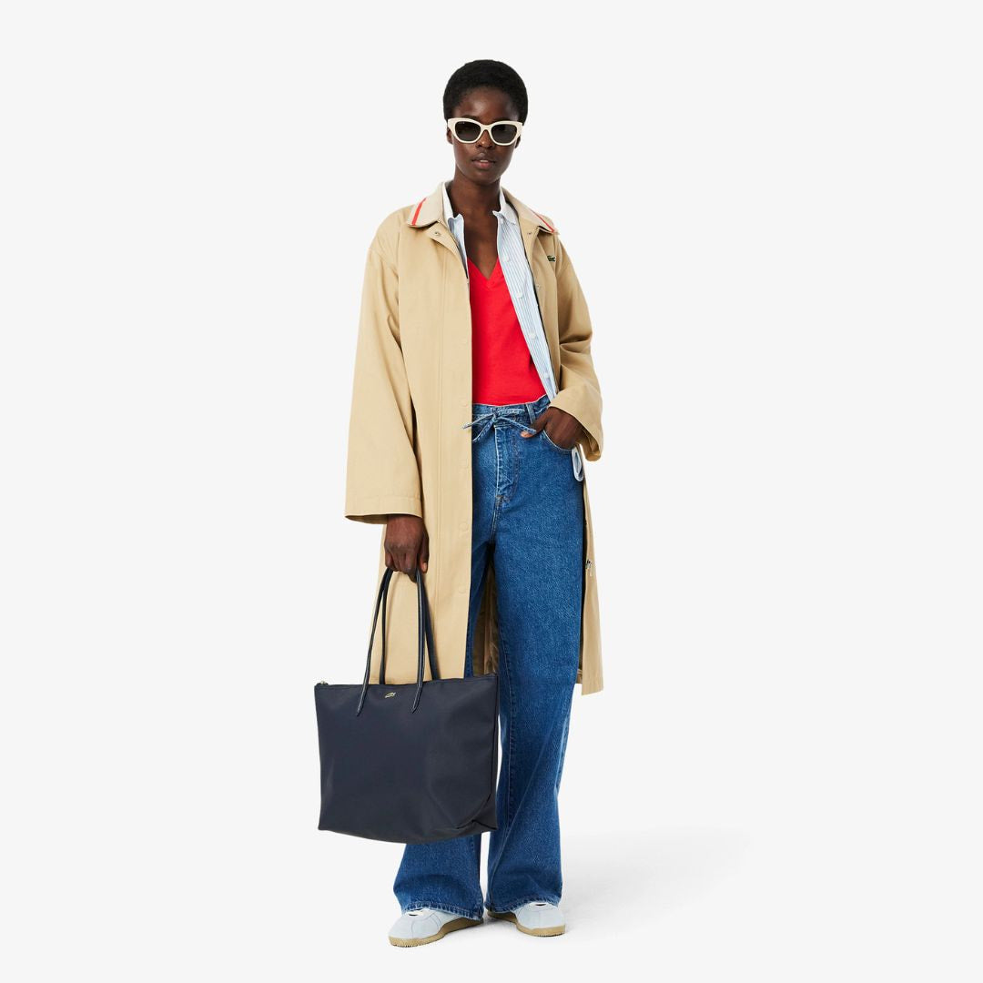 Lacoste Concept Tote Large Shopper Bag - NVY - Navy