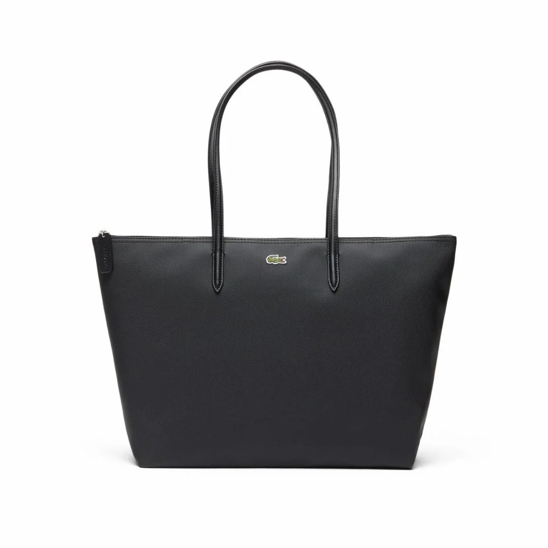 Lacoste Large L.12.12 Concept Tote Bag - Black
