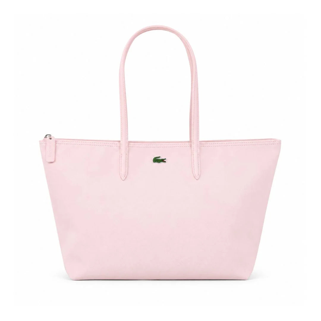 Lacoste Large L.12.12 Concept Tote Bag - Pink