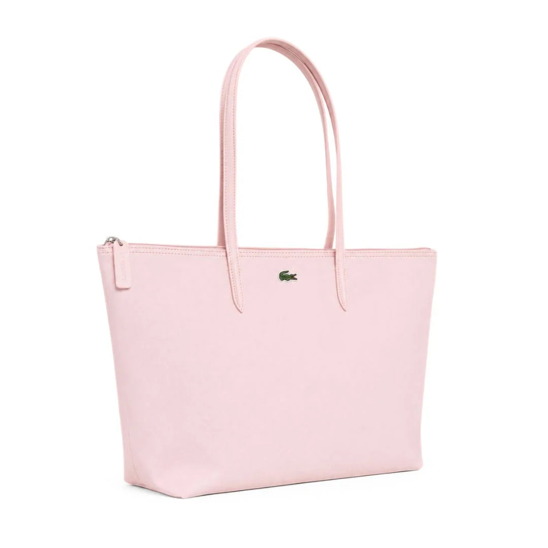 Lacoste Large L.12.12 Concept Tote Bag - Pink