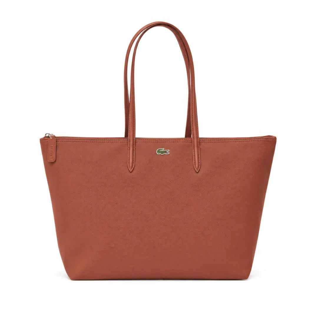 Lacoste Large L.12.12 Concept Tote Bag - Tan
