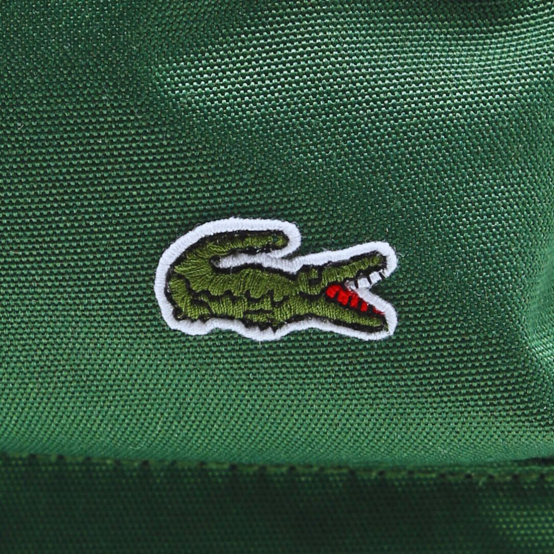 Lacoste LARGE NEOCROC BACKPACK WITH ZIPPED LOGO STRAPS - GRN - Green