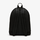 Lacoste NEOCROC BACKPACK WITH ZIPPED LOGO STRAPS - BLK Black Bags