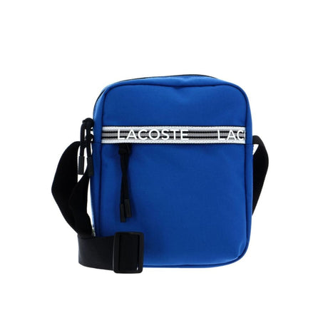 Lacoste Neocroc Recycled Fiber Vertical Messenger Bag - BLU Blue Bags