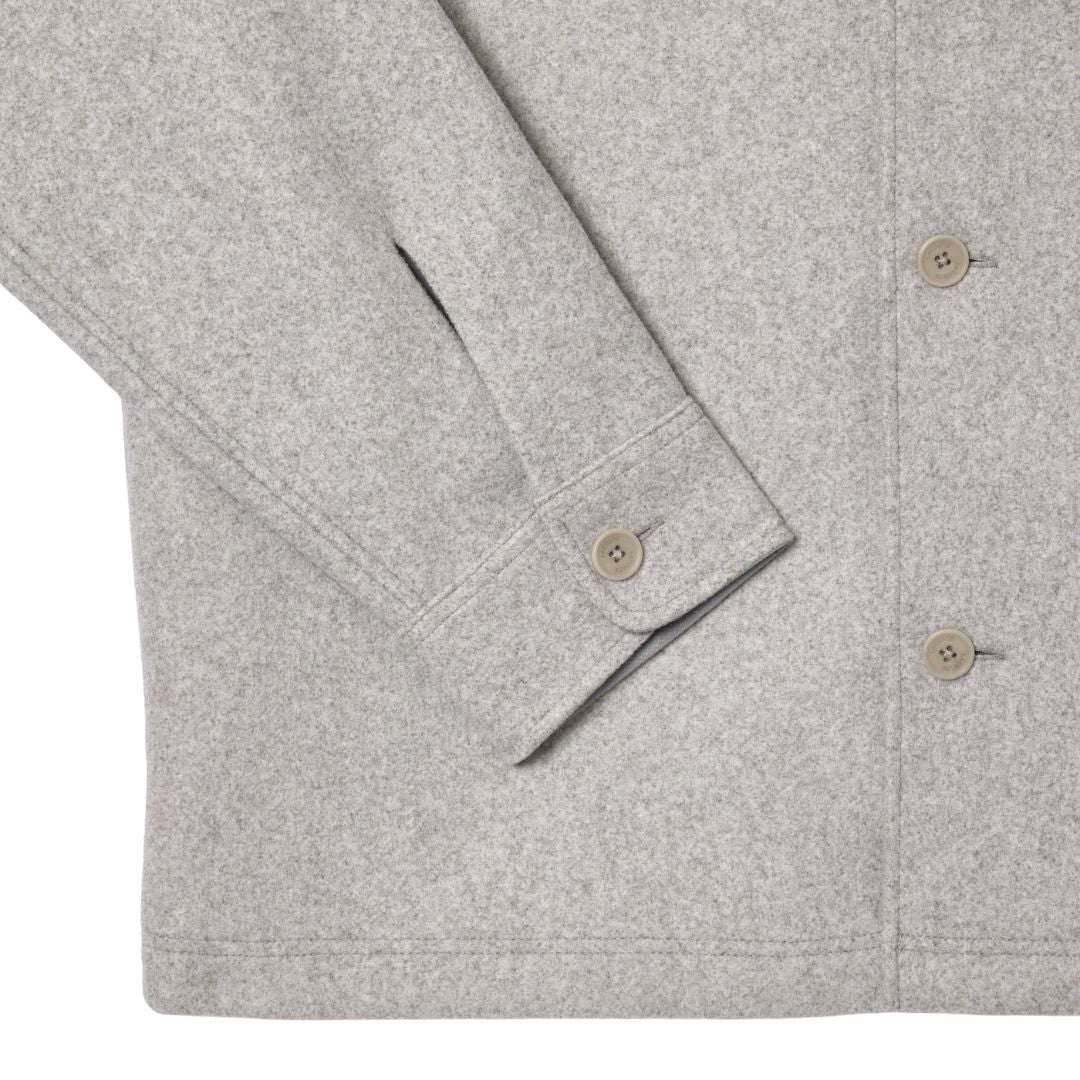 Lacoste Oversized Flannel Overshirt Men CH7210-GRY