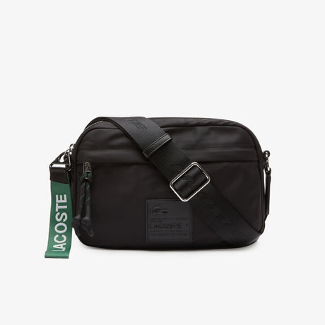 Lacoste Signature Patch Crossover Bag - BLK - Black