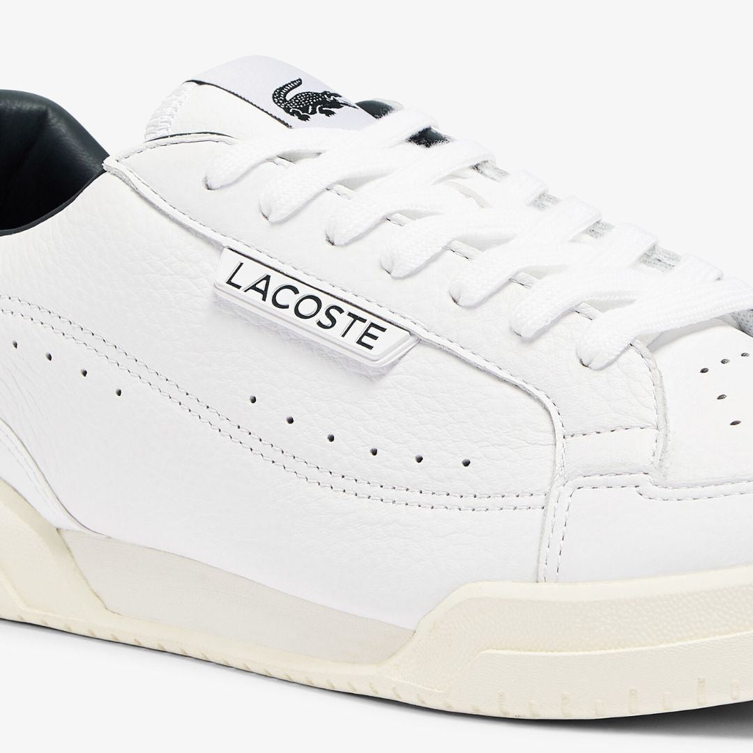 Lacoste Twin Serve Luxe Leather Trainers Men