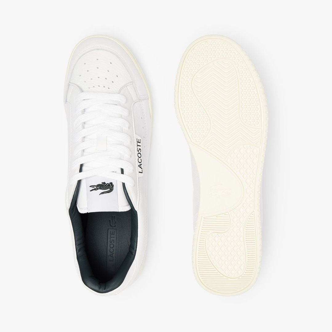 Lacoste Twin Serve Luxe Leather Trainers Men