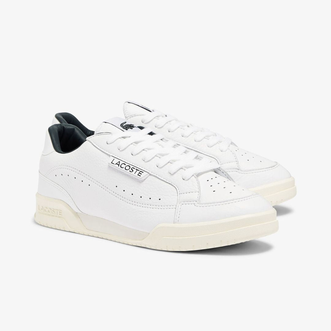 Lacoste Twin Serve Luxe Leather Trainers Men