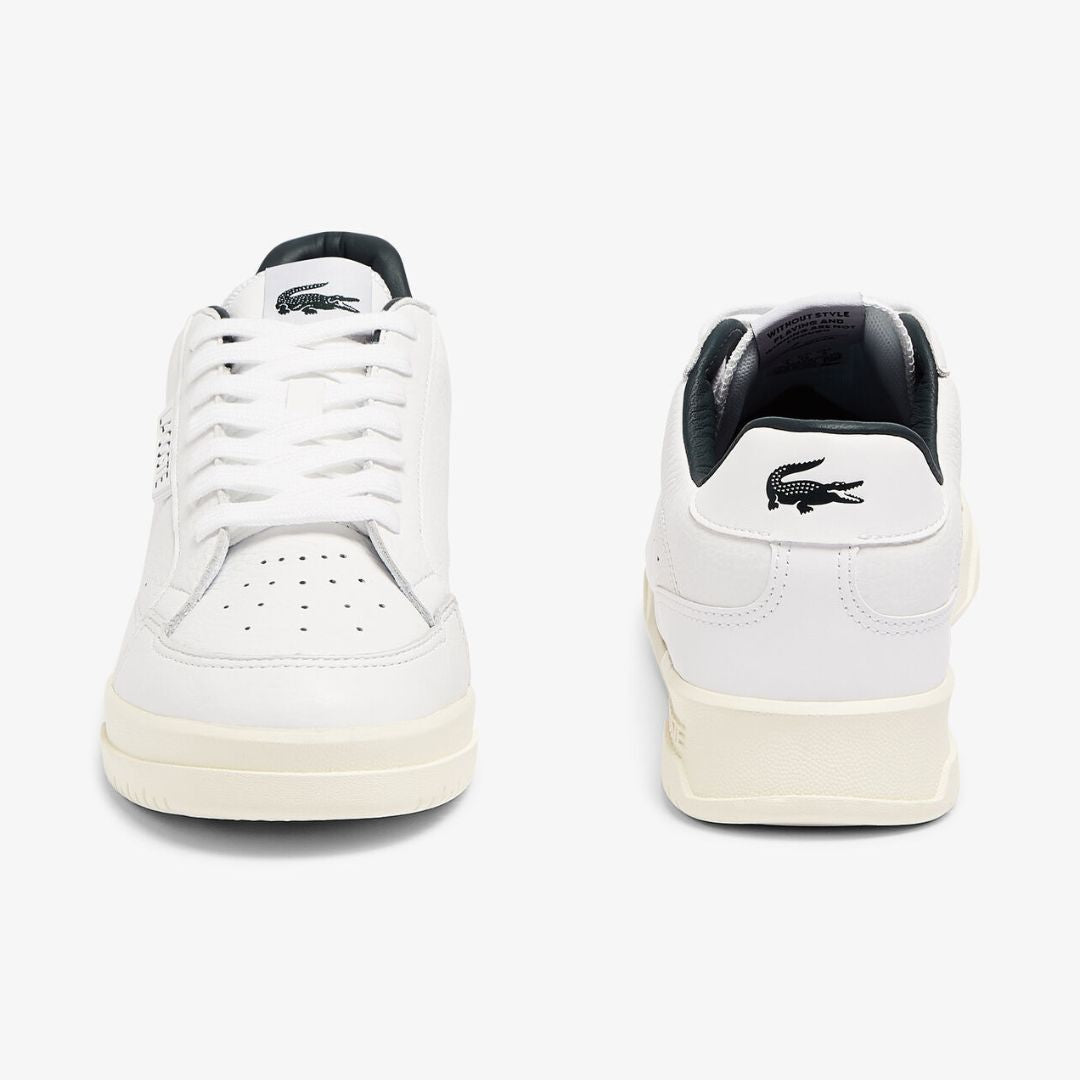 Lacoste Twin Serve Luxe Leather Trainers Men